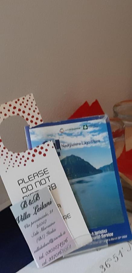 Villa Leilani B&B Sale Marasino Kültér fotó